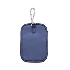 Wigo Women's Double Ribbon, Satin, Acsta Pouch, Acsta Case, Pushing Activity, Pressing Goods, navy