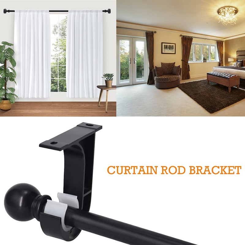 Curtain Rod Ceiling Mount Brackets 2 Pack Ceiling Mount Curtain