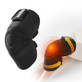 NIPLUX HIZAMOMIN 膝ケア 温熱 加圧 膝サポーター 左右兼用 膝ヒーター 保温 膝 温める グッズ 関節 リラックス 寒さ対策 ヒザモミン