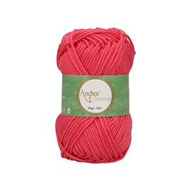 Anchor 4620008-00256 Crochet Yarn, 100% Cotton, 256, Thickness 8, 70 m