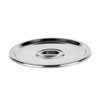 Excellante 6-Quart Stainless Steel Bain Marie Cover