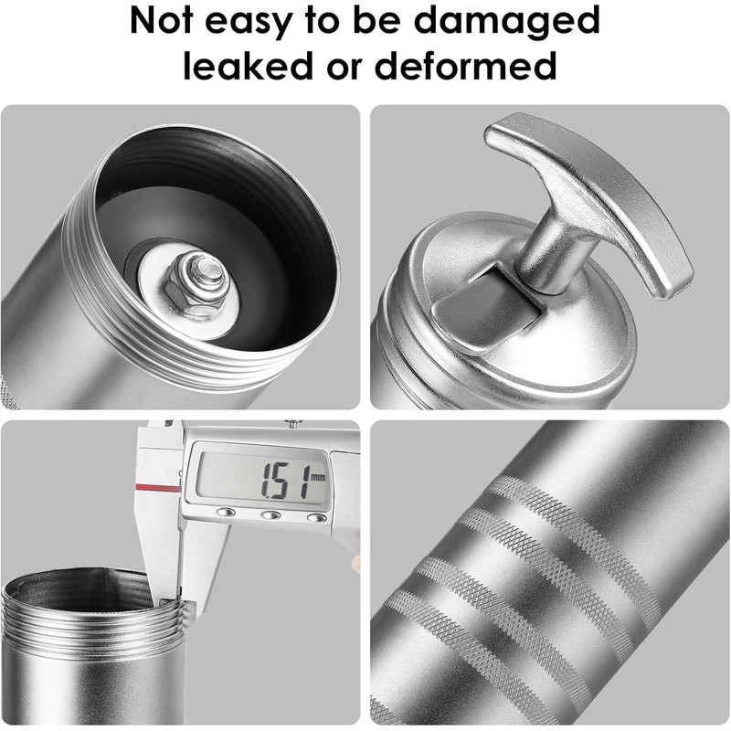 TOKKOT Electric Grease Gun Drill Adapter for De-Walt/Milwake Cordless Drill