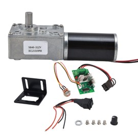 DC12V Geared Motor Turbo Worm Speed Reduction Machinery Accessories with 8mm Shaft 5840‑31ZY12V30RPM