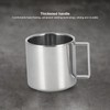 3PCS/Set Insulated Coffee Cup Set Stainless Steel Double Walled Mugs