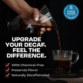 Danger Coffee by Dave Asprey, Remineralized, Mold Free & Lab Tested Decaf Coffee, 10.9 Ounce