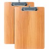 WORPSON Wood-Grain Lap Board Clipboard, for Letter & A4 Size