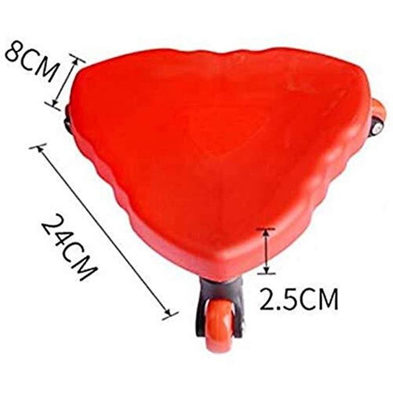 Abdominal Trainer Roller Plate Muscle Training Wheel Abdomen Roller Fitness