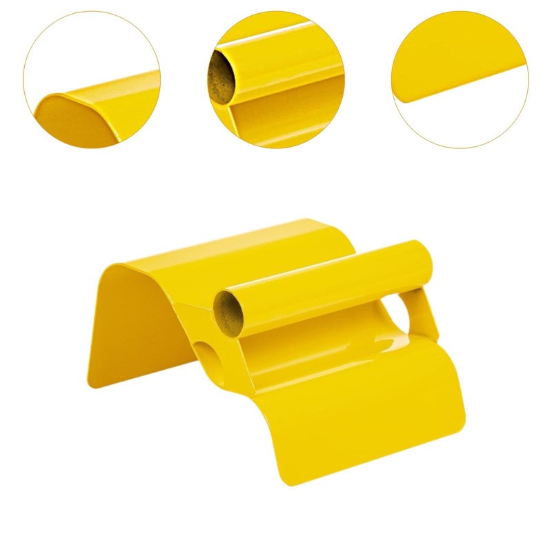 Landscape Trowel Concrete Curb Tool Yellow Plastering Trowel Mortar Hand