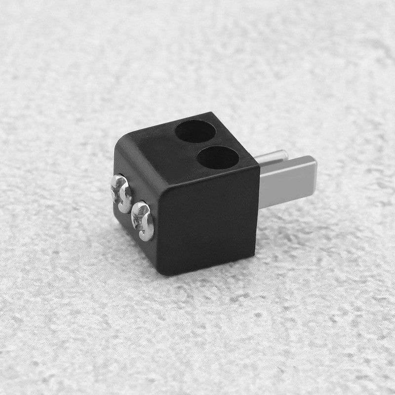 EMSea 10 Pcs 2 Pin DIN Plug with Screw Terminals
