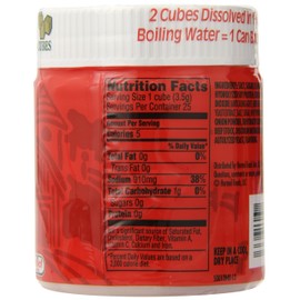 Herbox Bouillon Cubes Beef 25 cubes, 3.2500-ounces (Pack of6)