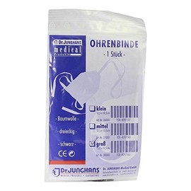 Ear Bandages Triangular Large 11.5 x 15 cm Pack of 1