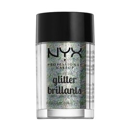 NYX Professional Makeup, Glitter para rostro y cuerpo, Tono Crystal, 2.5g