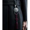 TM3 Guardian Goblin Traditional Pattern Plum Blossom Knot Norigae Keychain