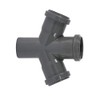Ostendorf HTsafe Double Branch DN 50/50/50 mm 67 Degree HT