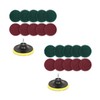22Pcs Power Scrubber Brush Set Polishing Pad for Drill Powered