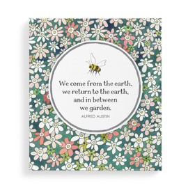 Affirmations Pocket Notepad, Bee Flowers