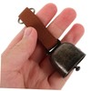 Sosoport Pet Safety Bell Dog Trainer Collar Mini Cowbells for