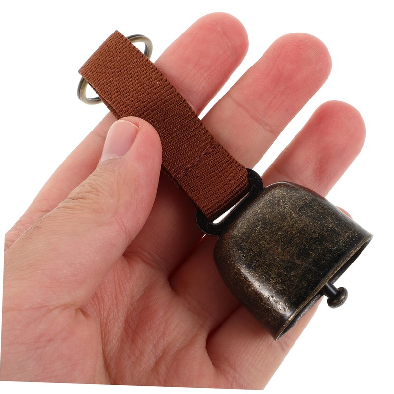Sosoport Pet Safety Bell Dog Trainer Collar Mini Cowbells for