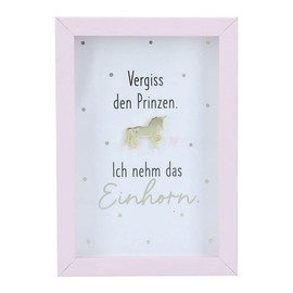 Depesche 11625-021 - Photo Frame with Compliment, Small Decorative Frame with Pretty Saying, Approx. 8.4 x 5.8 x 1.9 cm, Ideal as a Gift or a Little Present