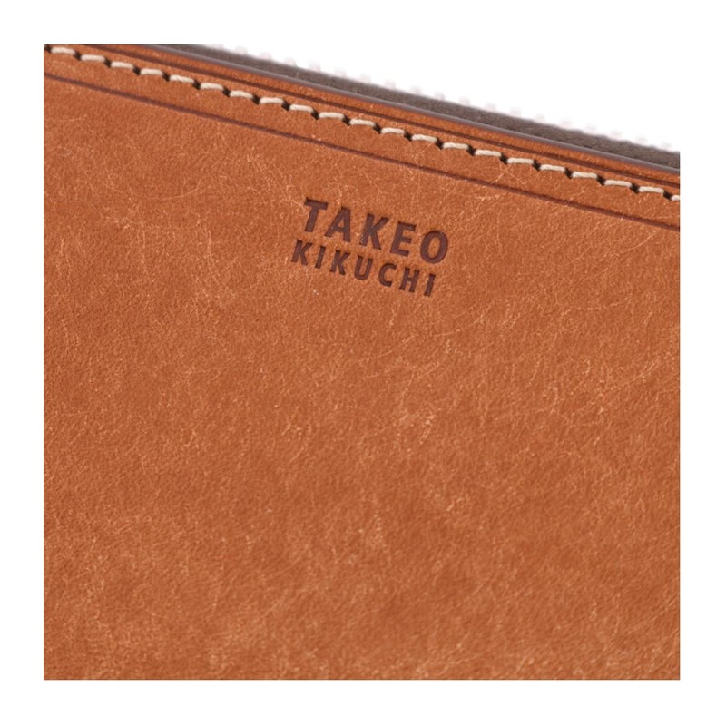 Takeokikuchi 780611 Men's Genuine Leather Coin Purse, Margo II, Round