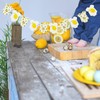 Lemon Bodysuit Banner - Fruit Baby Shower Garland and Gender