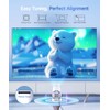 Mini Projector 4K Support with WiFi 6 and Bluetooth 5.4,