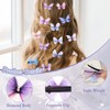 Shinybox Pack of 38 Butterfly Hair Clips, 10 Butterfly Face