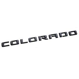 OEM 2023 Colorado Emblem 3D Letters Badge Compatible with fits 2019-2025 Colorado 84113503 85594766 Glossy (Black)