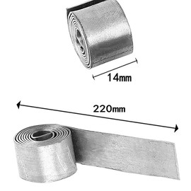 Qiwenr Fishing Soft Lead 20 Rolls Lead Sheet Reel Fishing Sinkers Weights Tackle Accessories Platinum Weights Tackle Fishing Accessories Accessories for Wild Fishing Sea Fishing