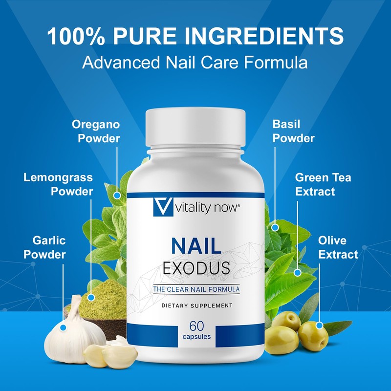 Nail Exodus - Vitality Healthy Nails - Premium Formula for