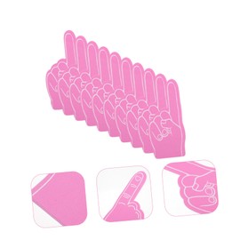 Kisangel 5sets Sports Foam Finger Party Prop Football Party Favor 30oz Sublimation Tumbler Blank 12pcs*5