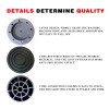 Plugsharge Anti Slip Anti Vibration and Noise reducing Rubber Washing