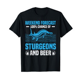 Lake Sturegon Fishing Lure Fishing Line for Sturgeon Fisher T-Shirt
