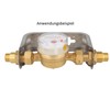 JS Water Meter Bracket for Single Jet Meter with Length