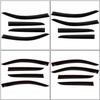 Side Window Visors Deflectors Rain Guard Replacement for C-HR CHR