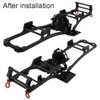 Pothyes Adjustable LCG Chassis Carbon Fiber Frame Rails for 1/10