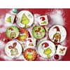 Lenox Merry Grinchmas Tidbit Platos, juego de 4, 4 unidades,