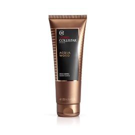 Collistar Acqua Wood Shower Gel Shampoo for Men, Cleanses Body and Hair, Nourishes and Moisturises, Without SLES, 250 ml