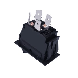 weideer 2Pcs ON/Off Rocker Switch 15A 250V AC 20A 50V DC 4 Pin 2 Position DPST Latching Heavy Duty Switch for Car Auto Boat KCD2-7-201