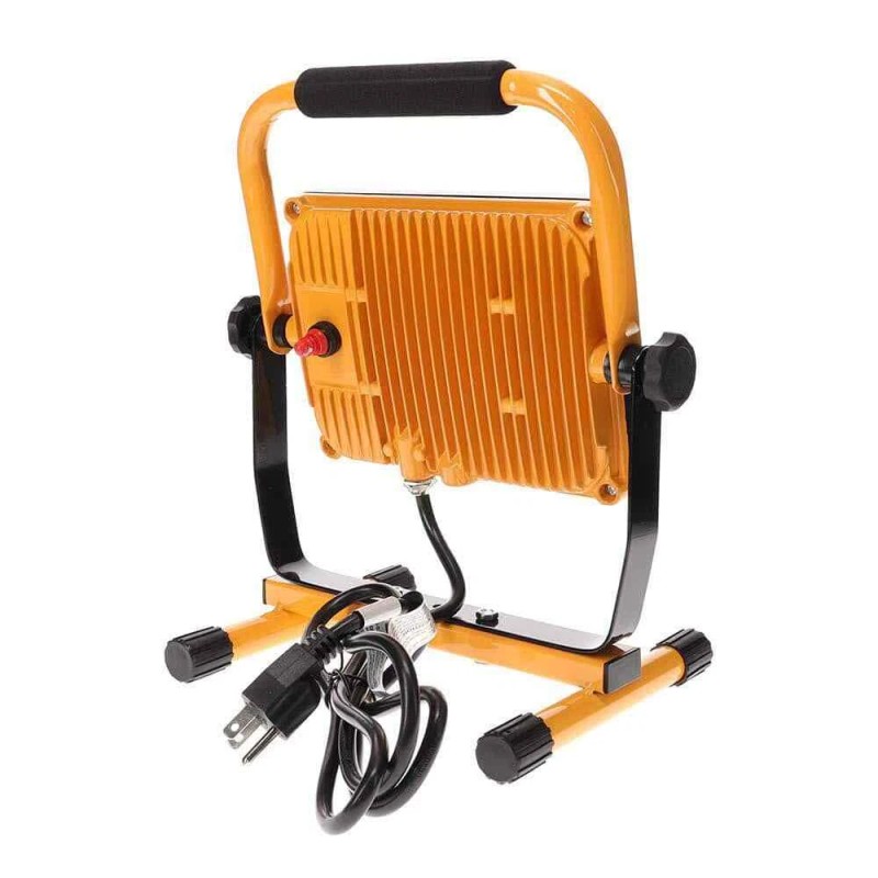 PRO SOURCE 5,000 Lumen Portable LED Work Light: 5' Cord,