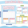 MotiMind 8 Pack Substitute Teacher Folder Substitute Teacher Supplies Must
