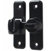 Security Lock Latch Door Bolt (Black) DP72879 2ea