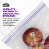 DURRA BEST. 1 Gallon Large Storage Zip Bags - Double