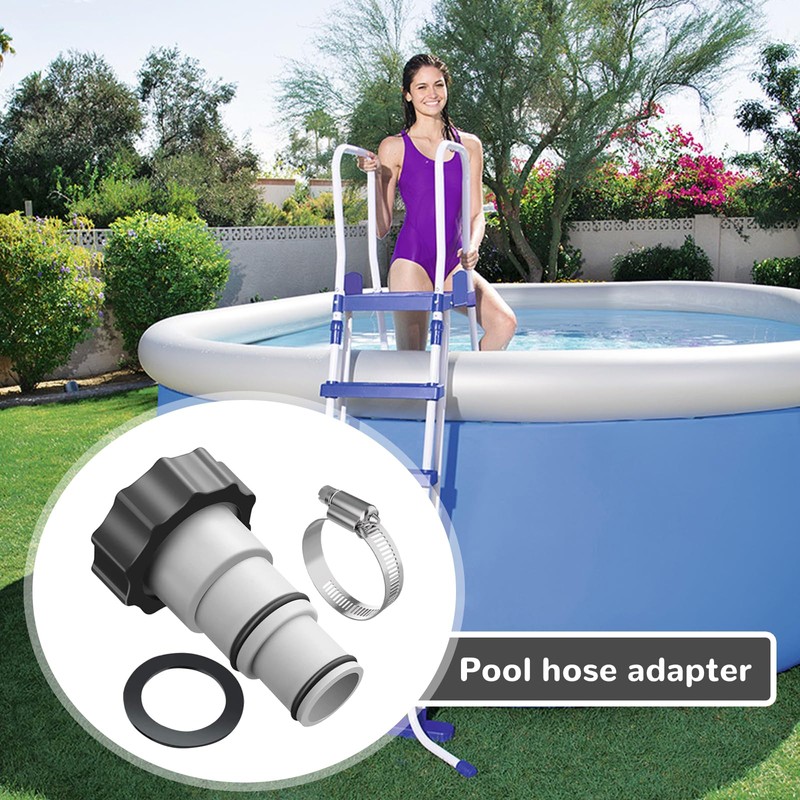 Zkaoai Pool Adapter A, Pack of 2 Pool Hose Adapter