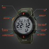 Men Digital Watch Stopwatch Alarm Luminous Watch