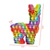 Hoofun Silicone Llama POP Sensory Fidget Bubble Toy, Alpaca Sensory