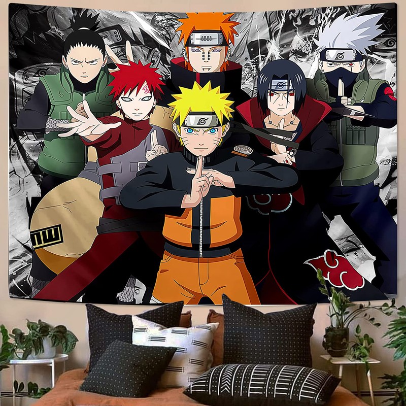 FENDROM Anime Tapestry Japanese Wall Hanging Anime Room Decor Cartoon