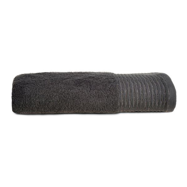 Allure Bath Fashions Sparkle Luxury Bath Sheet, Shimmering Metallic Edge,