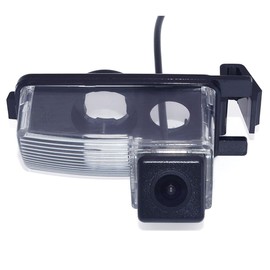 Car HD Vehicle Backup Camera Night Vision IP68 Waterproof Rear View License Plate Light Parking Camera for Ni-ssan Tiida Hatchback/Livina/Skyline R35 GTR/250GT/Fairlady 350Z/370Z/CUBE/Geniss