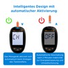 FORA Black Uric Acid Meter with 10 Test Strips +